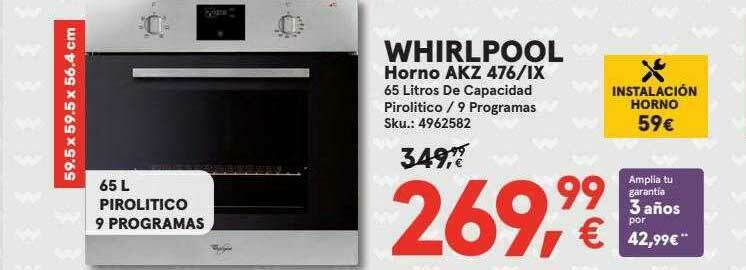 El precio y las condiciones de Worten están en el catálogo o el sitio web  que dirigen.