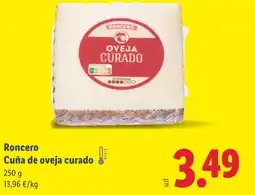 Lidl RONCERO Cuña de oveja curado oferta