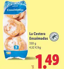 Lidl LA CESTERA Ensaimadas oferta