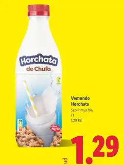 Lidl VEMONDO Horchata oferta