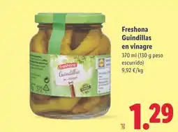 Lidl FRESHONA Guindillas en vinagre oferta