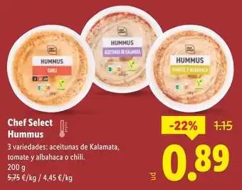 Lidl Chef Select Hummus oferta
