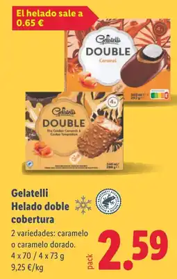 Lidl GELATELLI Helado doble cobertura oferta