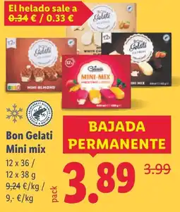 Lidl BON GELATI Mini mix oferta