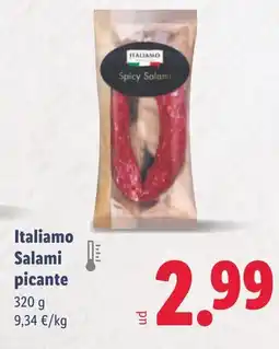 Lidl ITALIAMO Salami picante oferta