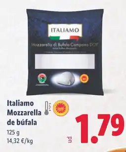 Lidl ITALIAMO Mozzarella de búfala oferta