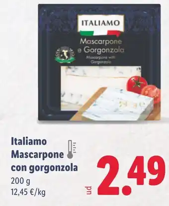 Lidl ITALIAMO Mascarpone e Gorgonzola oferta