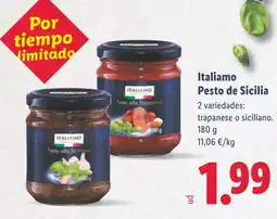 Lidl ITALIAMO Pesto alla Siciliana oferta