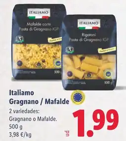 Lidl ITALIAMO Gragnano/Mafalde oferta