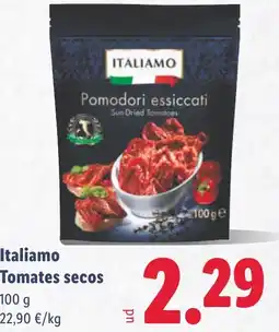 Lidl ITALIAMO Tomates secos oferta