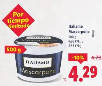 Lidl ITALIAMO Mascarpone oferta