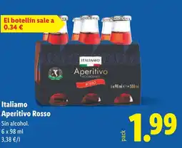 Lidl ITALIAMO Aperitivo Rosso oferta
