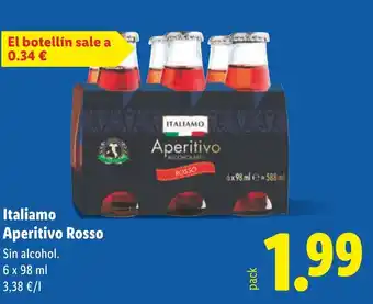 Lidl ITALIAMO Aperitivo Rosso oferta
