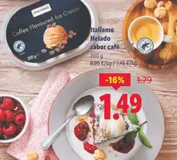 Lidl ITALIAMO Helado sabor café oferta