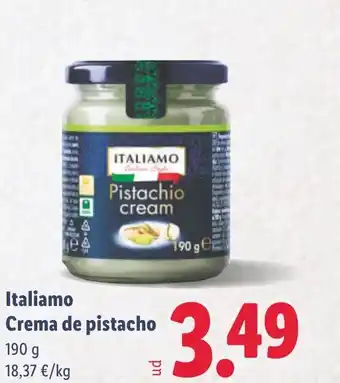 Lidl ITALIAMO Crema de pistacho oferta