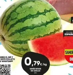 Family Cash Sandía rayada sin semillas oferta