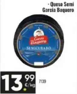 Family Cash GARCIA BAQUERO Queso Semi oferta