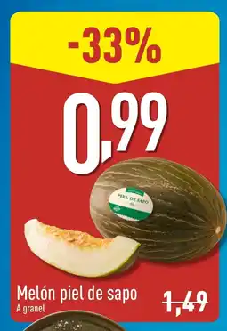 ALDI Melón piel de sapo oferta