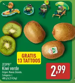 ALDI ZESPRI Kiwi verde oferta