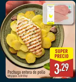 ALDI Pechuga entera de pollo oferta