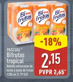 ALDI PASCUAL Bifrutas tropical oferta