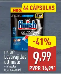 ALDI FINISH Lavavajillas ultimate oferta