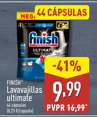 ALDI FINISH Lavavajillas ultimate oferta