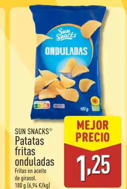 ALDI SUN SNACKS Patatas fritas onduladas oferta
