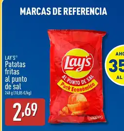 ALDI LAY'S Patatas fritas al punto de sal oferta