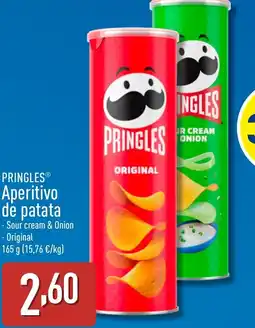 ALDI PRINGLES Aperitivo de patata oferta