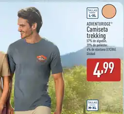 ALDI ADVENTURIDGE Camiseta trekking oferta
