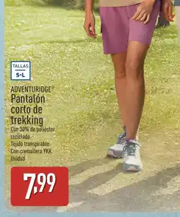 ALDI ADVENTURIDGE Pantalón corto de trekking oferta