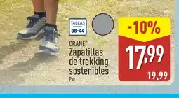 ALDI CRANE Zapatillas de trekking sostenibles oferta