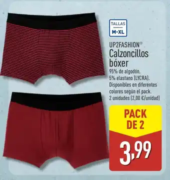 ALDI UP2FASHION Calzoncillos bóxer oferta