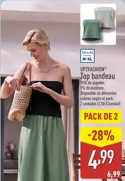 ALDI UP2FASHION Top bandeau oferta