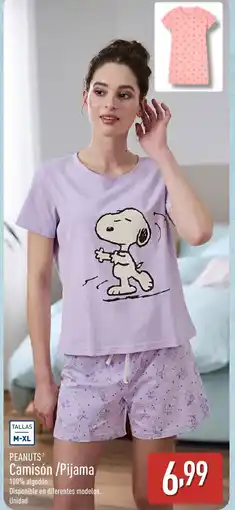 ALDI PEANUTS Camisón/Pijama oferta