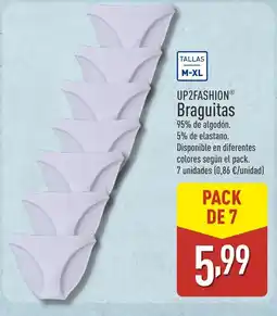 ALDI UP2FASHION BBraguitas oferta