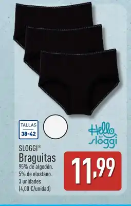 ALDI SLOGGI Braguitas oferta