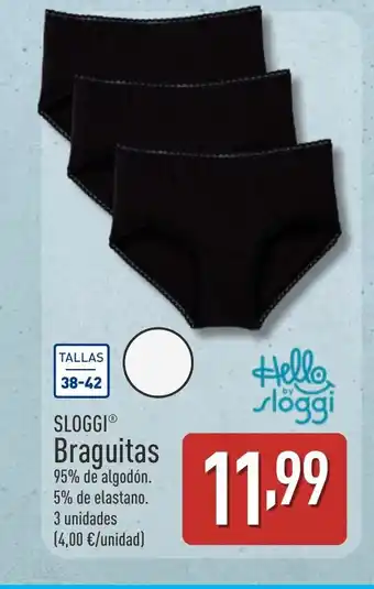 ALDI SLOGGI Braguitas oferta