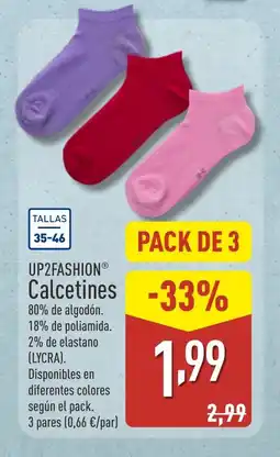 ALDI UP2FASHION Calcetines oferta
