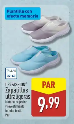 ALDI UP2FASHION Zapatillas ultraligeras oferta