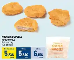 Makro Foodworks - nuggets de pollo oferta