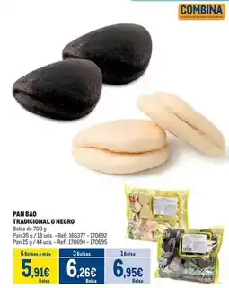 Makro Pan bao - tradicional o negro oferta