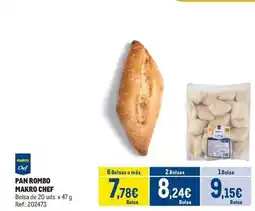 Makro Chef select - pan rombo oferta