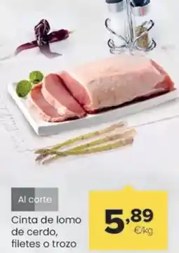 Autoservicios Familia Cinta de lomo de cerdo oferta