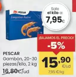 Autoservicios Familia Pescar - gambon oferta