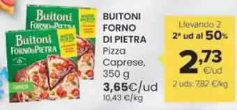Autoservicios Familia Buitoni - forno di pietra pizza caprese oferta