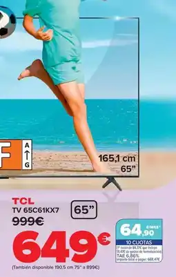 Carrefour Tcl - tv 65c61kx7 oferta