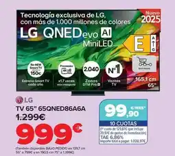 Carrefour Lg - tv 65 65qned86a6a oferta