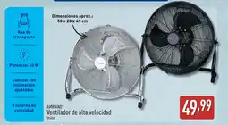ALDI AMBIANO Ventilador de alta velocidad oferta